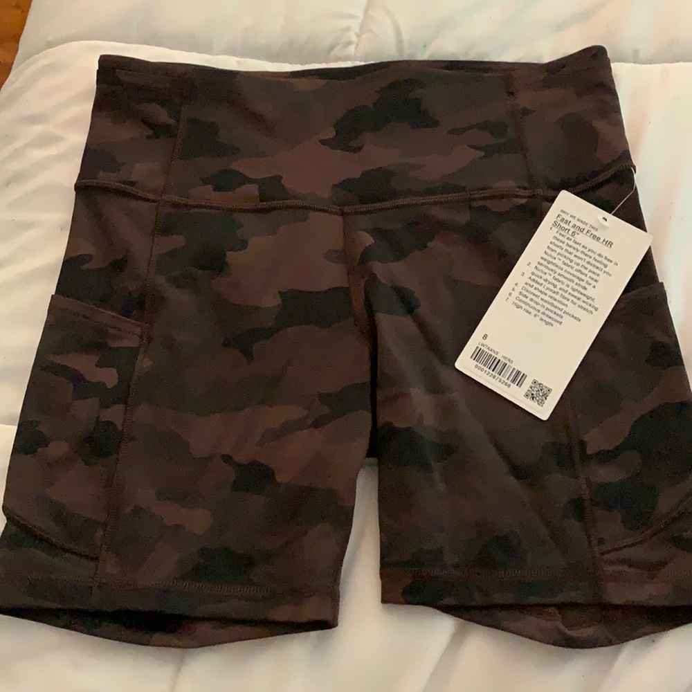 FAST AND FREE HR LULULEMON SHORTS